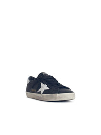 Golden Goose 'Super-Star Classic' Black Leather Sneakers