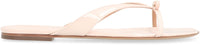 Salvatore Ferragamo Mini Bow Leather Flip-Flops