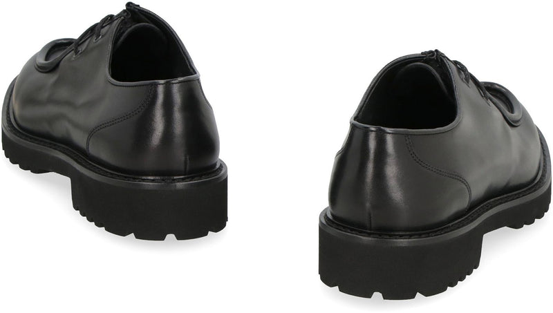 Doucal's Leather Lace-Up Shoes