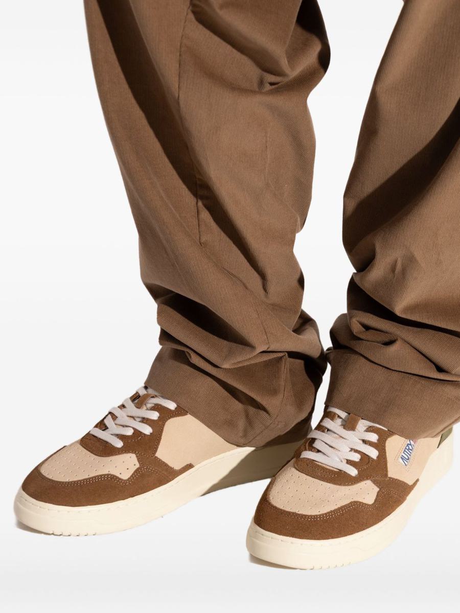 Autry 'Medalist' Suede Panelled Trainers