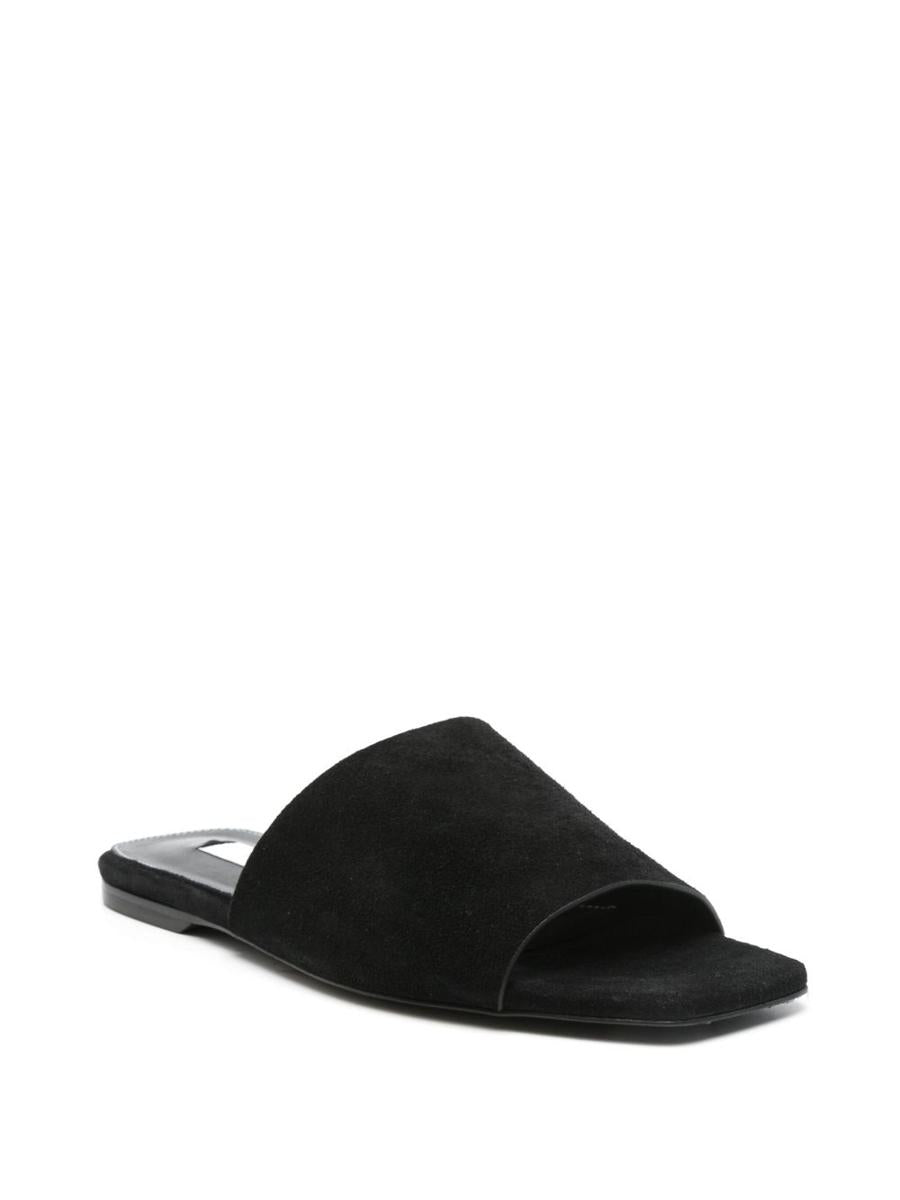 TOTEME Velvet Flat Sandals