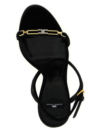 Elisabetta Franchi Sculpture Heel Sandals
