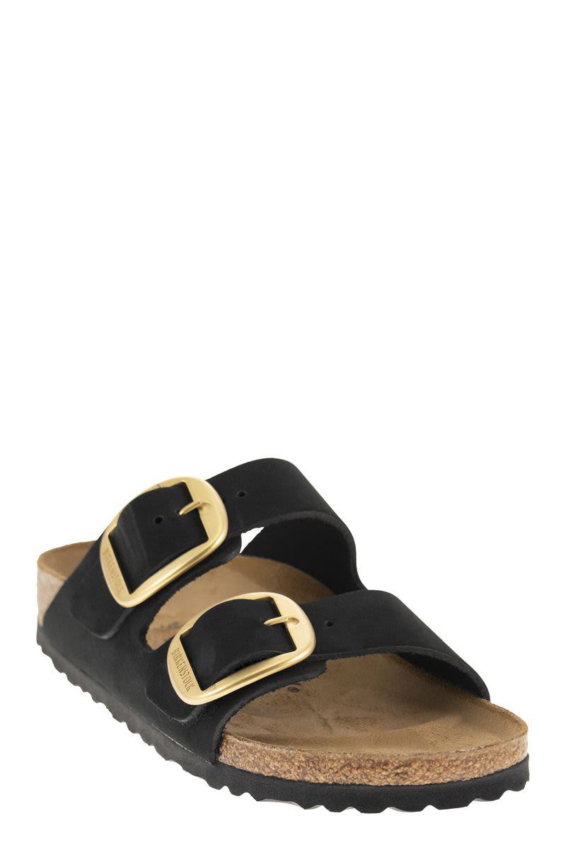 Birkenstock Arizona - Leather Slipper With Large Buckle