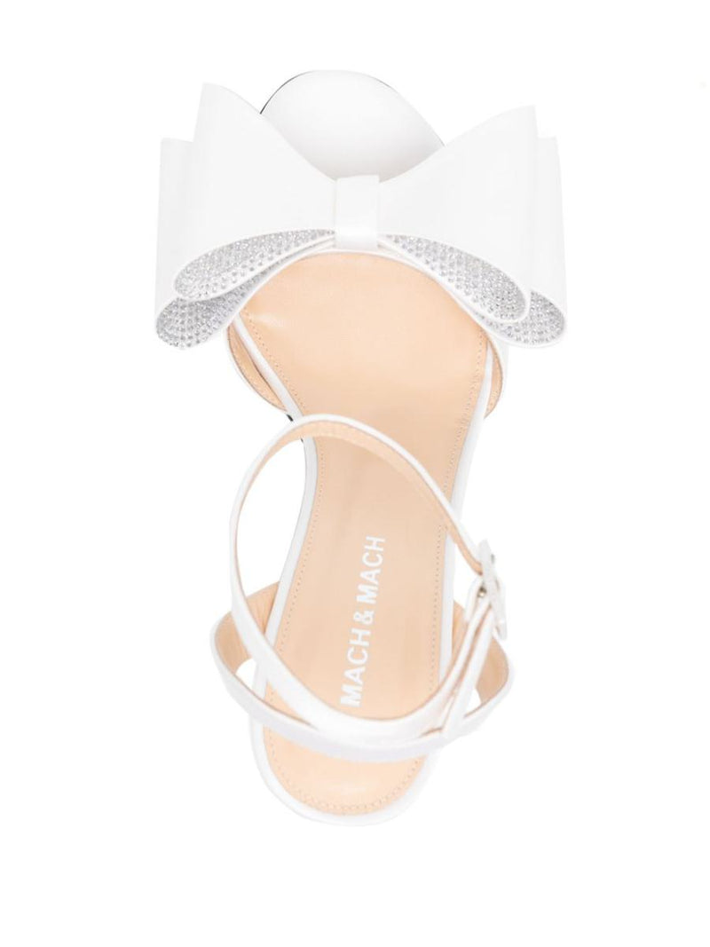 Mach & Mach Le Cadeau Satin Pumps