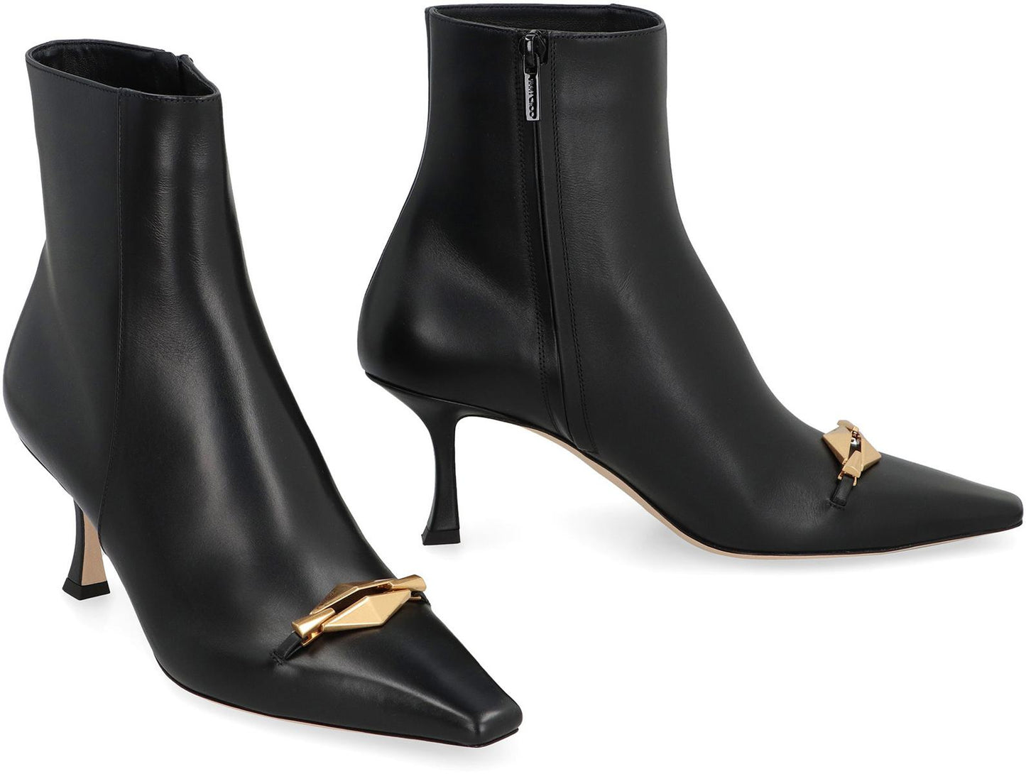 Jimmy Choo Ryker Leather Ankle Boots