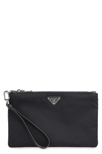 Prada Re-Nylon Pouch-Bag With Logo
