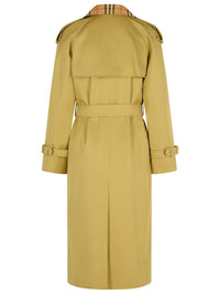 Burberry 'Castleford' Green Cotton Trench Coat