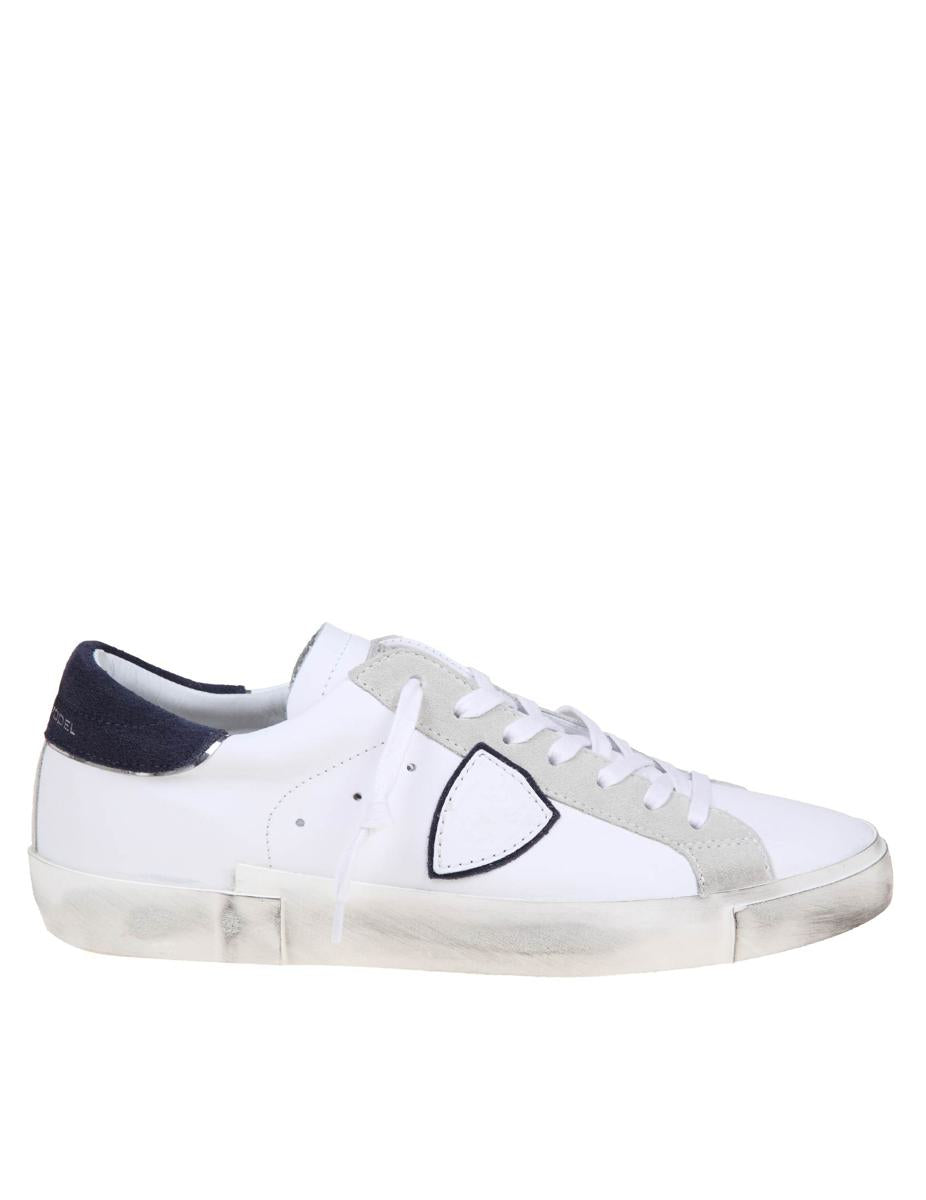 Philippe Model Leather And Suede Sneakers