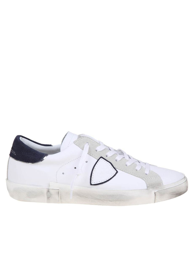 Philippe Model Leather And Suede Sneakers