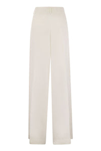 Antonelli Tulipano - Linen Wide Trousers