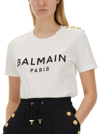 Balmain T-Shirt With Logo