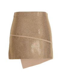 Andreādamo Sequin Knit Skirt