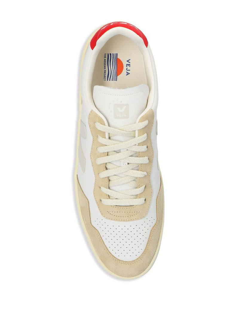Veja V-90 Leather Sneakers