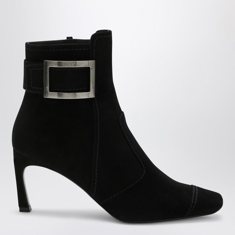 Roger Vivier Trompette Suede Ankle Boot