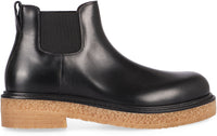 Bottega Veneta Haddock Leather Chelsea Boots