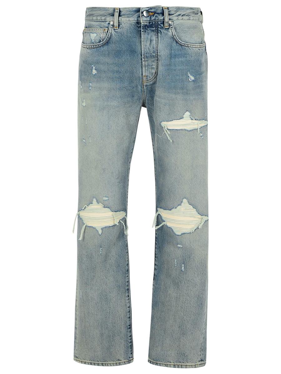Amiri 'Mx1' Light Blue Cotton Jeans