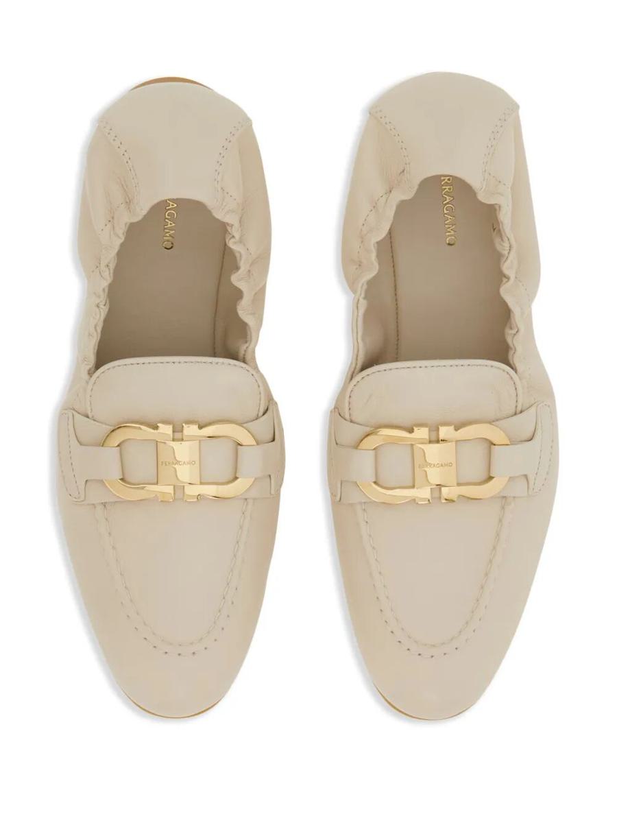 Salvatore Ferragamo Jodie Unstructured Loafers Shoes