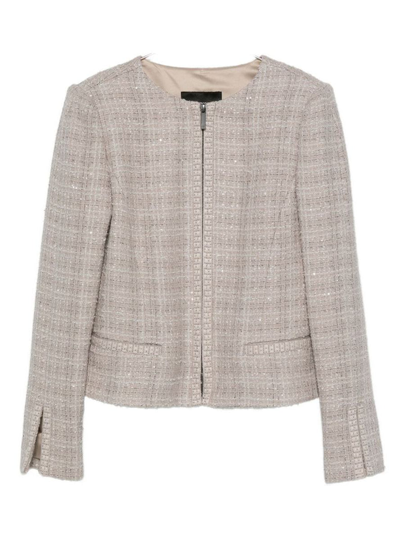 Emporio Armani Wool Blend Blazer Jacket