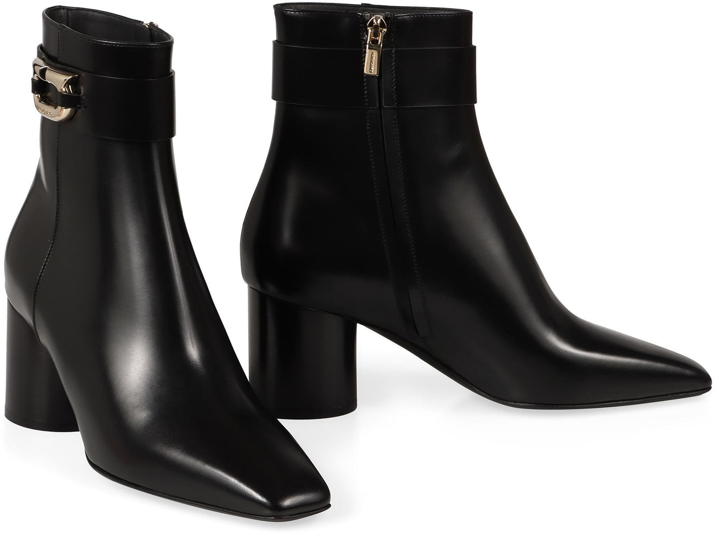 Salvatore Ferragamo Leather Ankle Boots