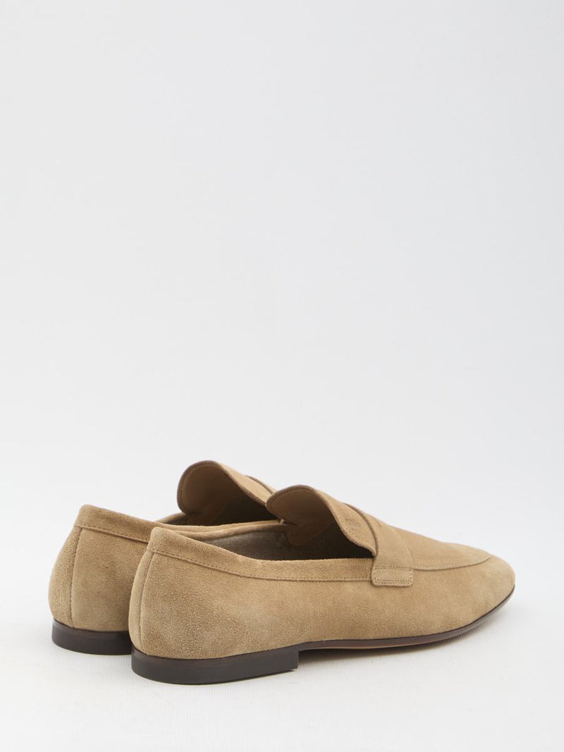 Suede Loafers