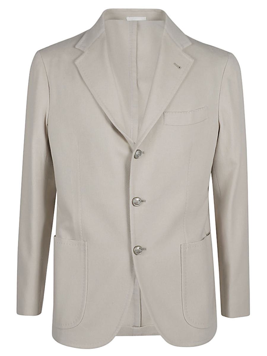 Sartorio Napoli Single-Breasted Wool Jacket