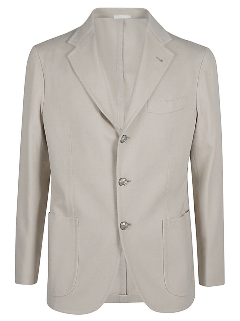 Sartorio Napoli Single-Breasted Wool Jacket