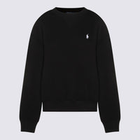 Polo Ralph Lauren Black Cotton Sweatshirt