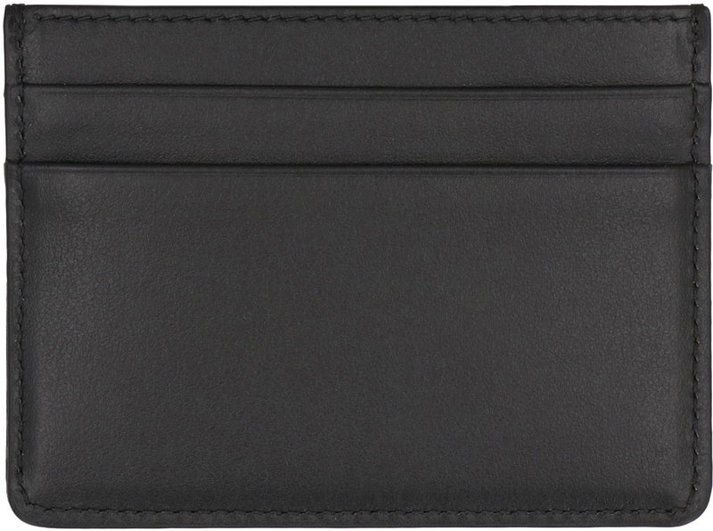 Dolce & Gabbana Logo Detail Leather Card Holder