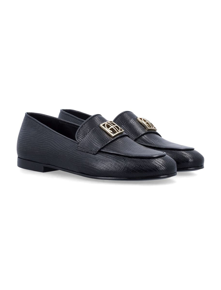 Anine Bing Corrine Monogram Loafers