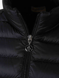 Moncler Quilted Zip-Up Cardigan