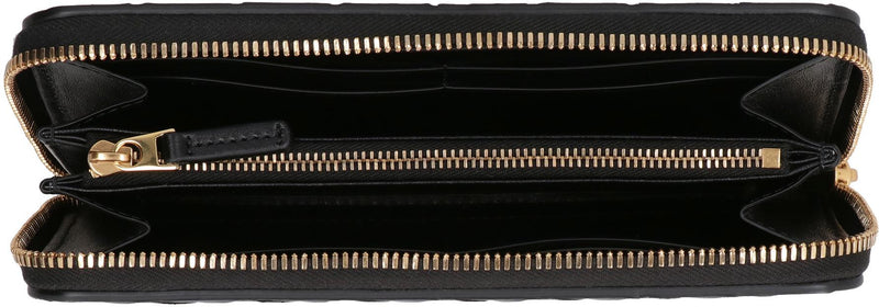Bottega Veneta Leather Zip-Around Wallet