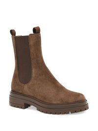 Gianvito Rossi Chester Suede Leather Boots