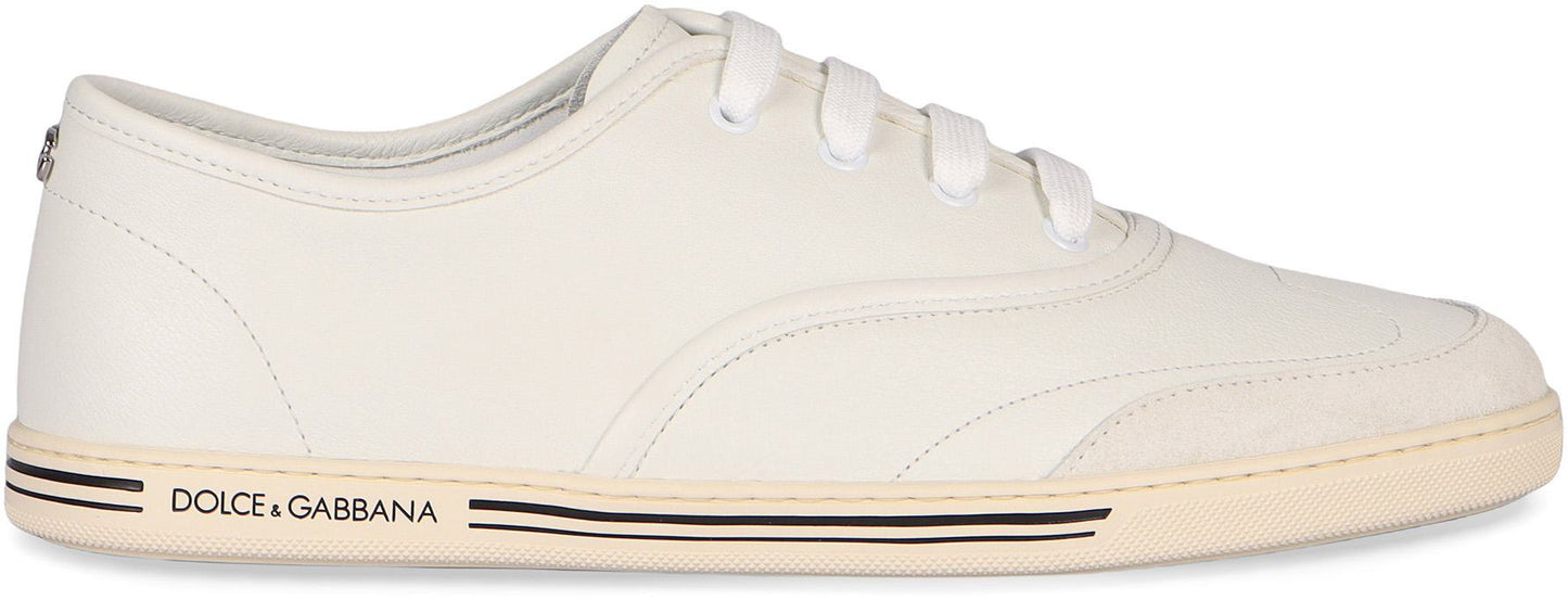Dolce & Gabbana Leather Low-Top Sneakers