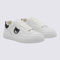Pinko White And Black Sneakers