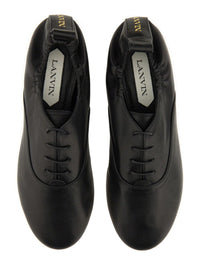 Lanvin Lace-Up Slipper