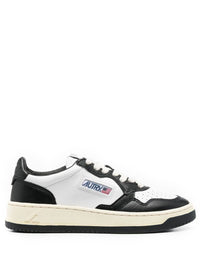 Autry 'Medalist' Sneakers In Black And White Leather