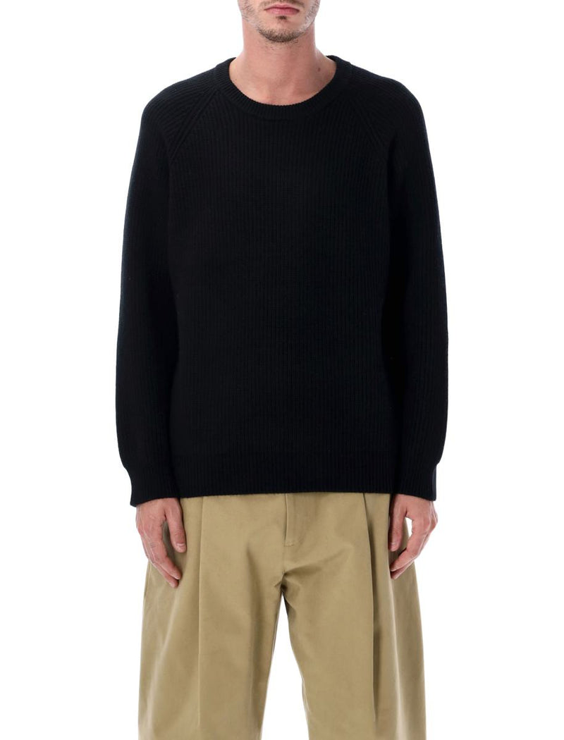Corridor Wool And Cashmere Blend Ribbed Crewneck Sweater