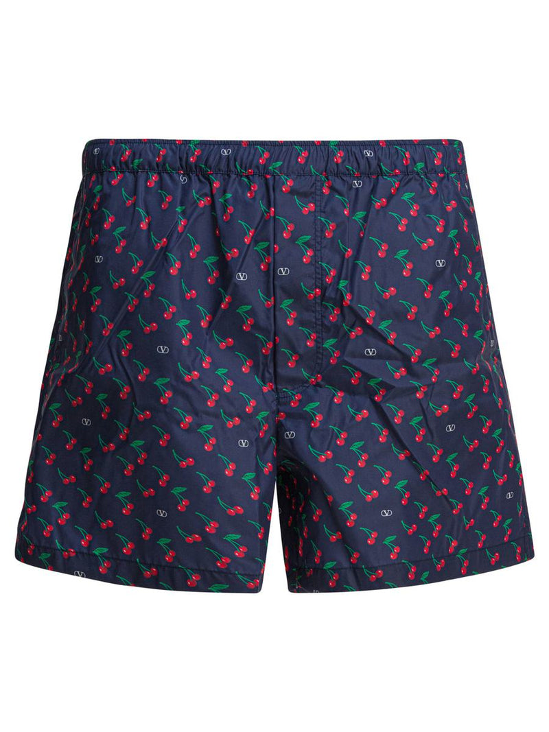 Valentino Garavani "Cherryfic" Swim Short
