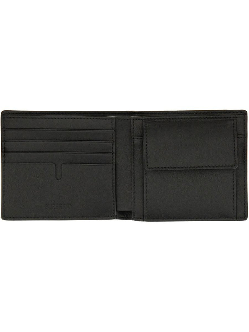 Burberry Embossed Check Wallet