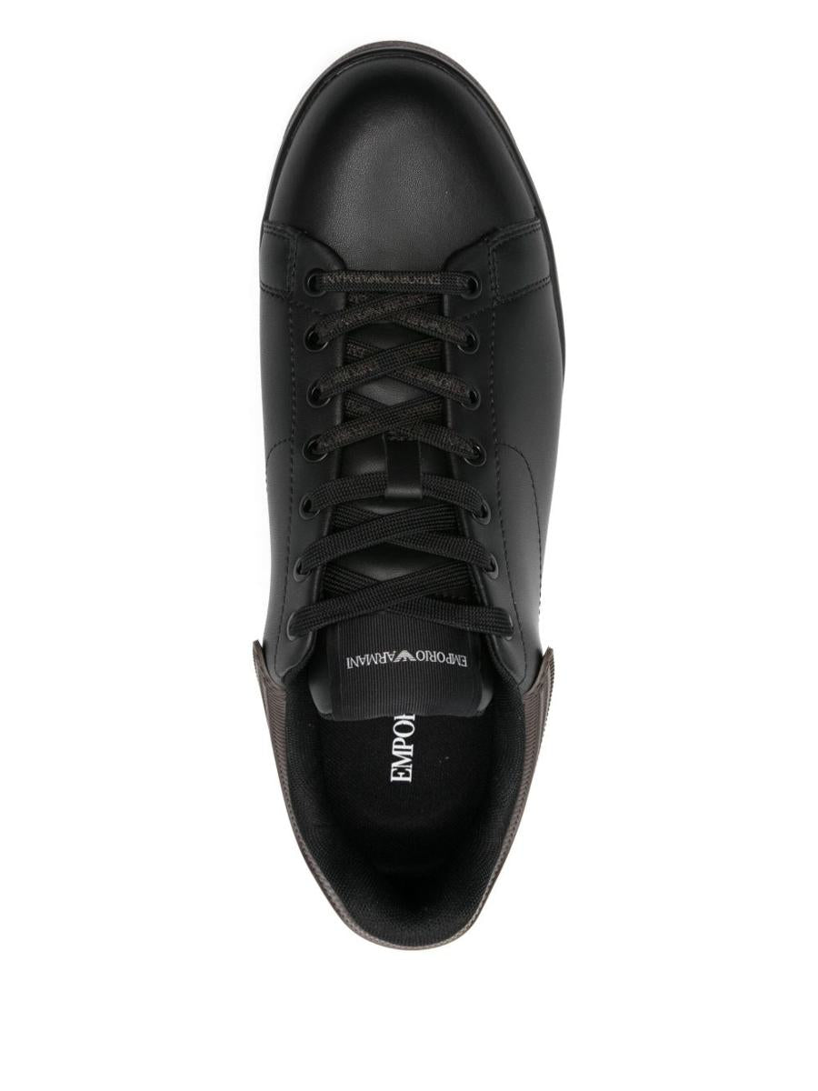 Emporio Armani Leather Sneakers