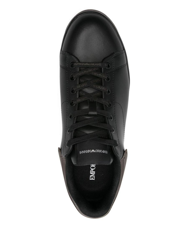 Emporio Armani Leather Sneakers