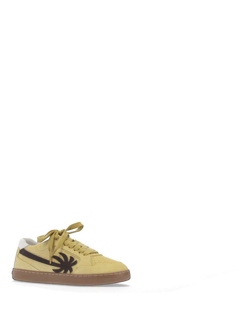Palm Angels New Palm 1 Suede Ocher Yellow - Brown