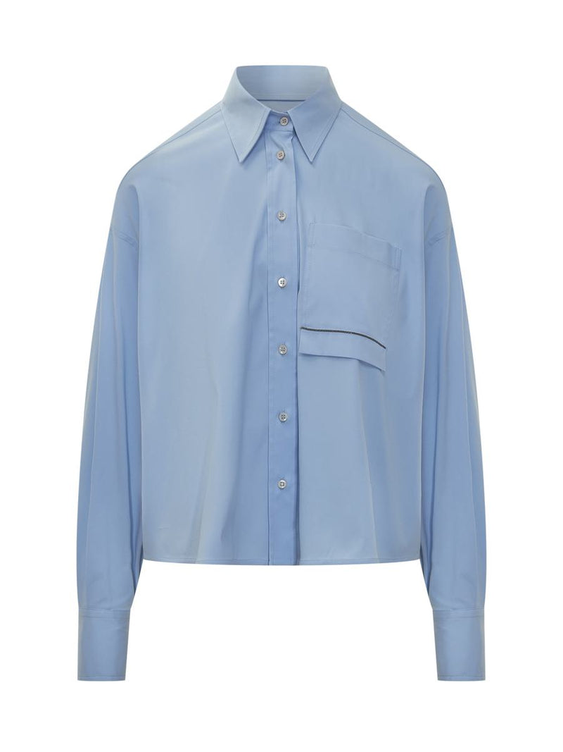 Brunello Cucinelli Brunello Cucinelli Cropped Shirt