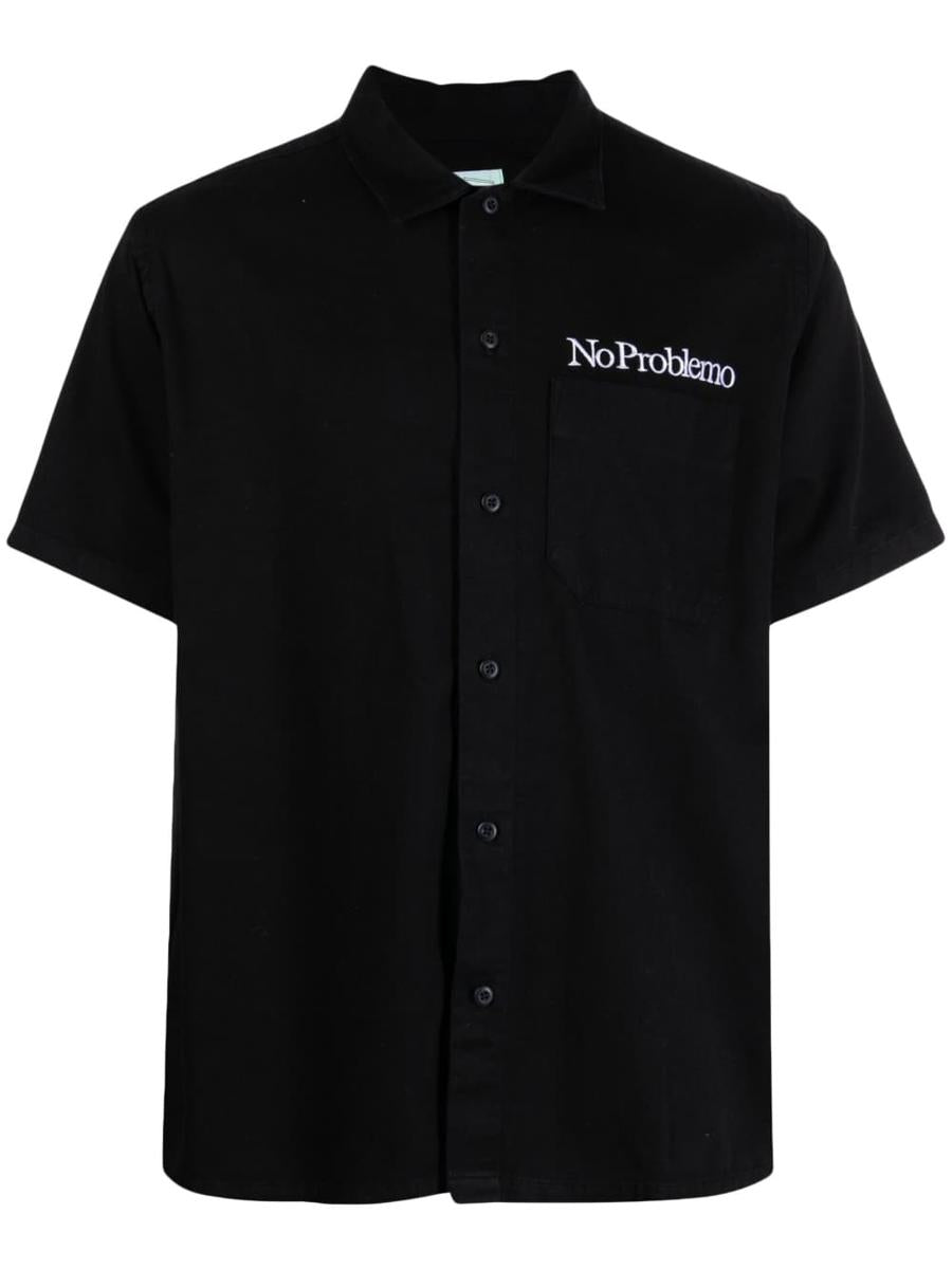 Aries Logo Short Sleeves Shirt