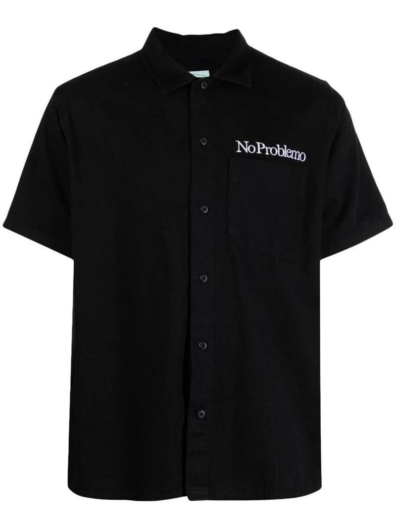 Aries Logo Short Sleeves Shirt