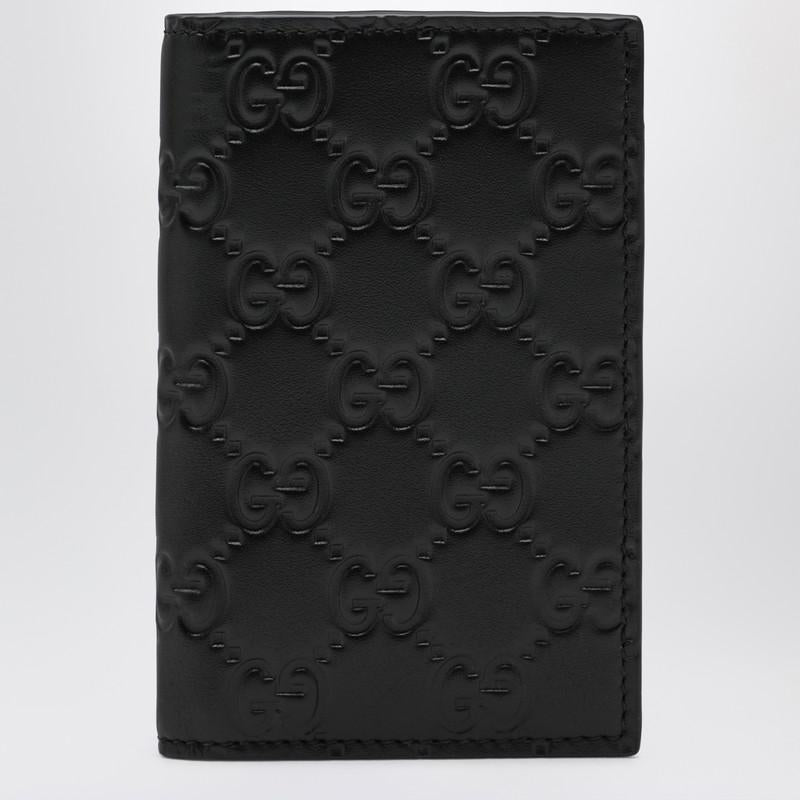 Gucci Gg Emblem Vertical Card Holder