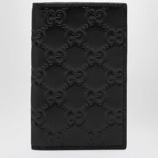 Gucci Gg Emblem Vertical Card Holder