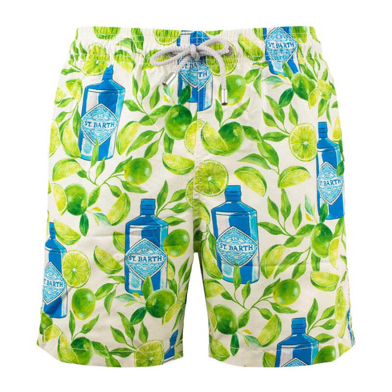 MC2 Saint Barth Gustavia Swimsuit With Gin And Lime Print