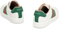 Gucci Ace Leather Low-Top Sneakers