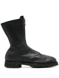 Guidi Front Zip Army Boots Shoes